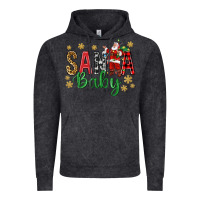 Vintage Black Santa Baby With Santa Vintage Hoodie - BundleAndBundleShop