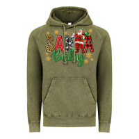 Vintage Olive Santa Baby With Santa Vintage Hoodie - BundleAndBundleShop