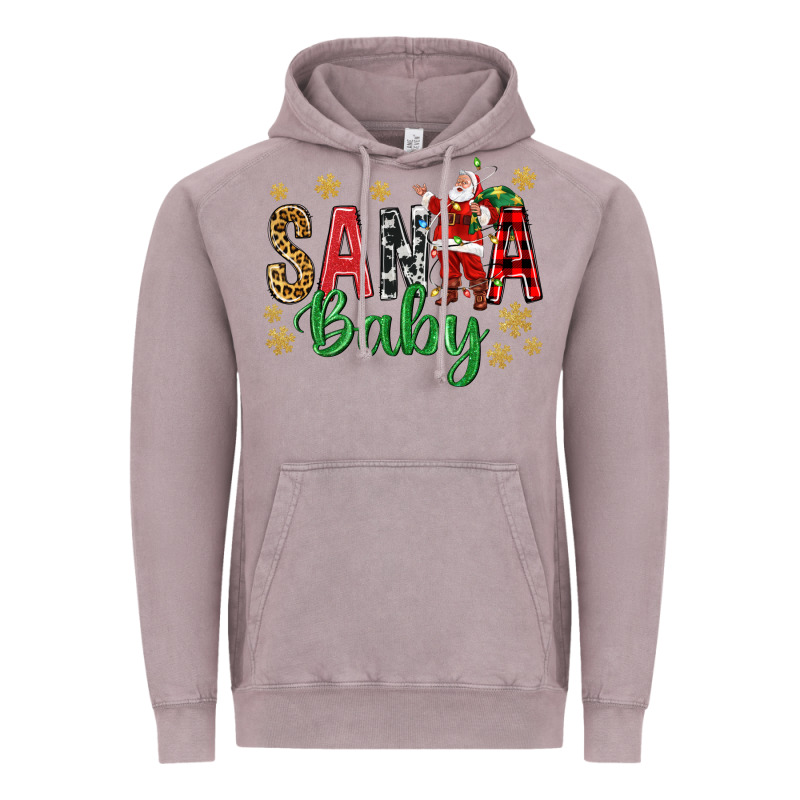 Santa Baby With Santa Vintage Hoodie by BundleAndBundleShop | Teevron