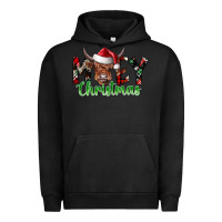 Pigment Black moey Christmas Urban Hoodie - CowhideDigitalArt