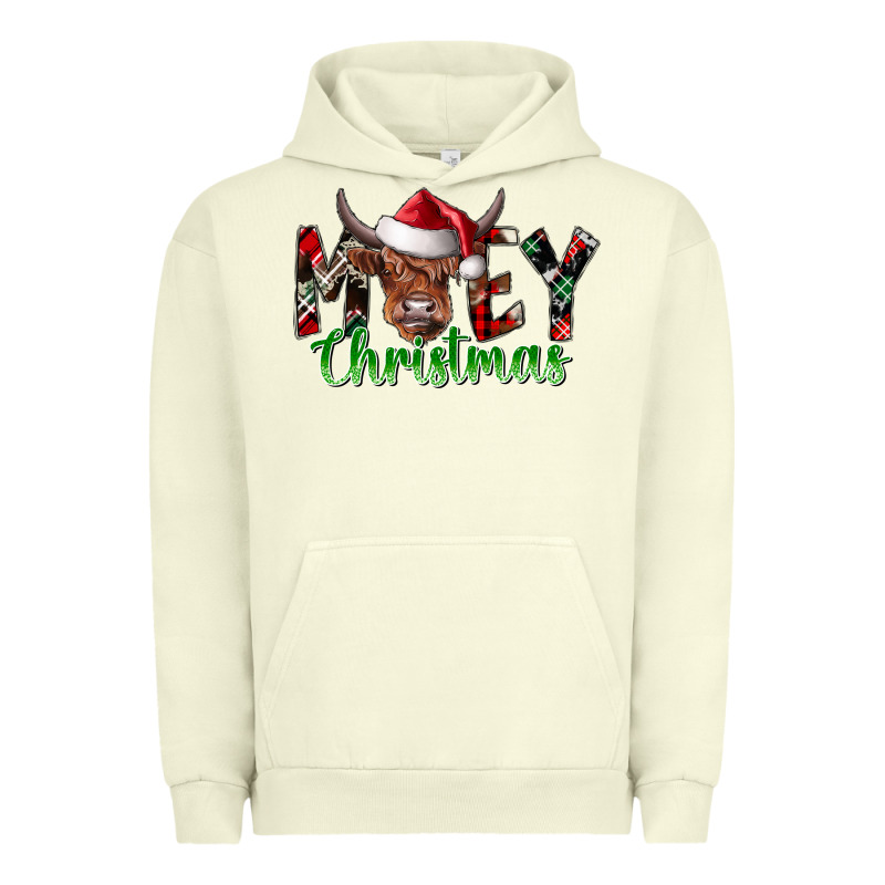 Moey Christmas Urban Hoodie by CowhideDigitalArt | Teevron