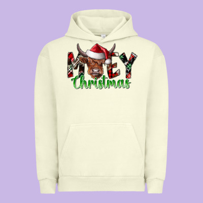 Moey Christmas Urban Hoodie Designed By Cowhidedigitalart