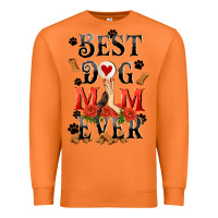 Carrot Best dog mom ever Mother's Day Premium Sweatshirt - FaDigitalArtStudio