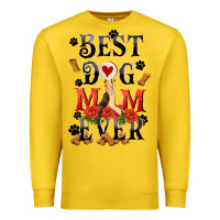 Lemon Best dog mom ever Mother's Day Premium Sweatshirt - FaDigitalArtStudio