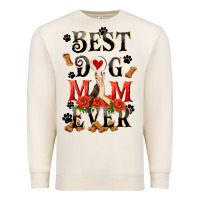 Sandshell Best dog mom ever Mother's Day Premium Sweatshirt - FaDigitalArtStudio
