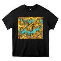 Black Bumble Bees Heavy Core Tee - LillyAllenDesigns