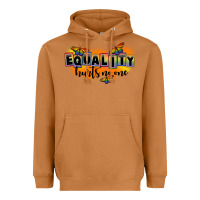 Meerkat Equality hurts no one Heavyweight Hoodie - FaDigitalArtStudio