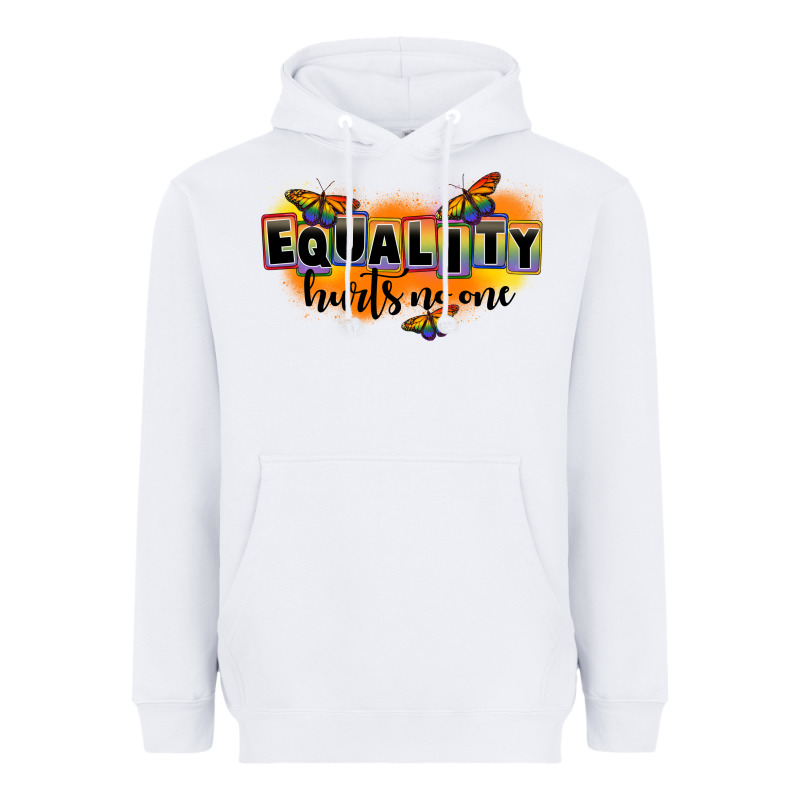 Equality Hurts No One Heavyweight Hoodie by FaDigitalArtStudio | Teevron