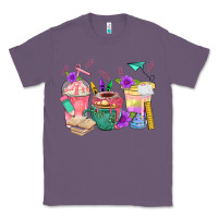Lavender School Girl Coffee Cup Bbs Classic Tee - BundleAndBundleShop