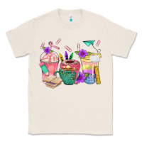 Natural School Girl Coffee Cup Bbs Classic Tee - BundleAndBundleShop