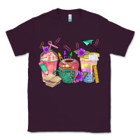 Plum School Girl Coffee Cup Bbs Classic Tee - BundleAndBundleShop