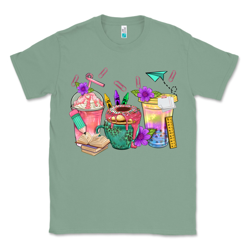 School Girl Coffee Cup Bbs Classic Tee by BundleAndBundleShop | Teevron
