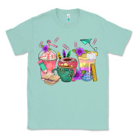 Seafoam School Girl Coffee Cup Bbs Classic Tee - BundleAndBundleShop
