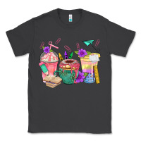 Smoke School Girl Coffee Cup Bbs Classic Tee - BundleAndBundleShop