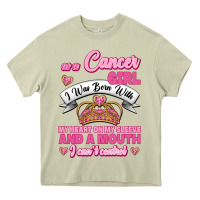 Mossy As A Cancer Girl I Was Born With My Heart On My Sleeve And A Mouth Heavy Core Tee - Jasminsmagicworld
