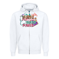 White I'm a Nurse what's your superpower Zipper Hoodie - CowGirlArtShop