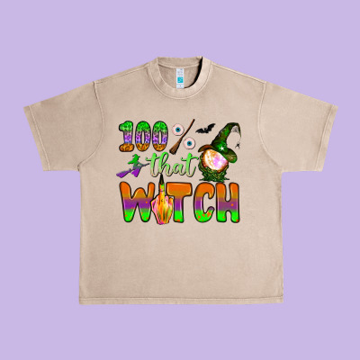 100  That Witch Urban Heavy Tee Designed By Bundleandbundleshop