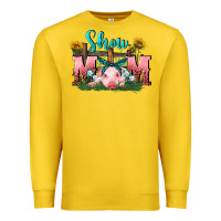 Lemon Show mom pig Mother's Day Premium Sweatshirt - FaDigitalArtStudio