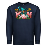Navy Show mom pig Mother's Day Premium Sweatshirt - FaDigitalArtStudio