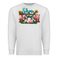 Oatmeal Heather Show mom pig Mother's Day Premium Sweatshirt - FaDigitalArtStudio