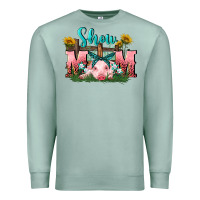Seafoam Show mom pig Mother's Day Premium Sweatshirt - FaDigitalArtStudio