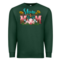 Sports Green Show mom pig Mother's Day Premium Sweatshirt - FaDigitalArtStudio