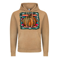 Vintage Camel leopard pumpkin with serape background Vintage Hoodie - RanaPortraitStore