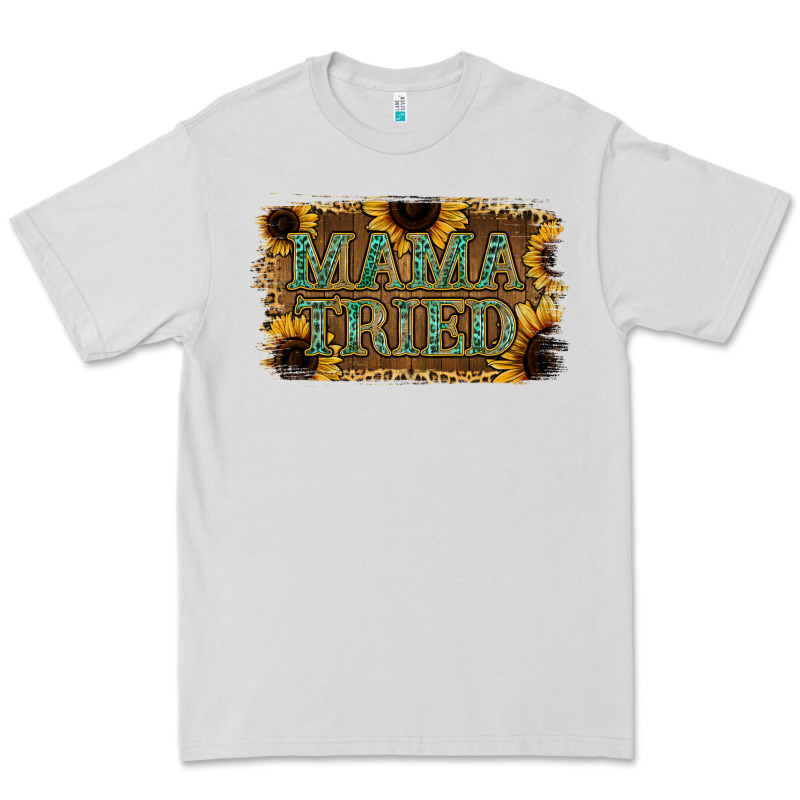 Sunflower Leopard Mama Tried Premium Tee by Jasminsmagicworld | Teevron