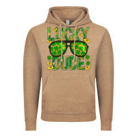 Vintage Coffee Lucky Dude St Patricks Vintage Hoodie - BundleAndBundleShop