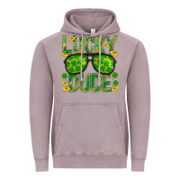 Vintage Zinc Lucky Dude St Patricks Vintage Hoodie - BundleAndBundleShop