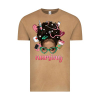Vintage Camel Afro Messy Bun Nursing Bbs Vintage Tee - BundleAndBundleShop