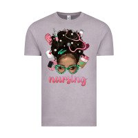 Vintage Zinc Afro Messy Bun Nursing Bbs Vintage Tee - BundleAndBundleShop