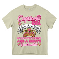 Mossy As A Capricorn Girl I Was Born With My Heart On My Sleeve And A Mouth Heavy Core Tee - Jasminsmagicworld