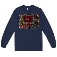 Navy All I want for Christmas is RIP Long Sleeve Tee - Bettercallsaul