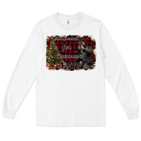 White All I want for Christmas is RIP Long Sleeve Tee - Bettercallsaul