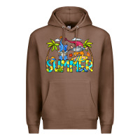 Chestnut Summer Gnomes Premium Hoodie - CowCowDesign