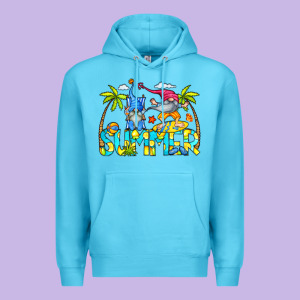 Summer Gnomes Premium Hoodie Designed By Cowcowdesign