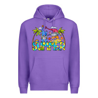 Purple Summer Gnomes Premium Hoodie - CowCowDesign