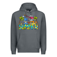 Rock Summer Gnomes Premium Hoodie - CowCowDesign