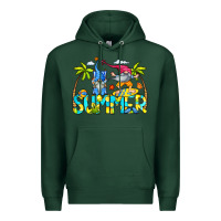 Sports Green Summer Gnomes Premium Hoodie - CowCowDesign