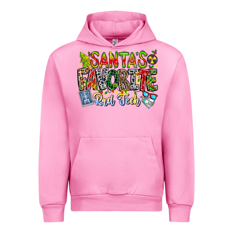 Santa's Favorite Rad Tech Urban Hoodie by CowhideDigitalArt | Teevron