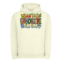 Pigment Pistachio Santa's Favorite Rad Tech Urban Hoodie - CowhideDigitalArt
