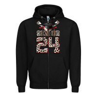 Black senior 24 Zipper Hoodie - CowGirlArtShop
