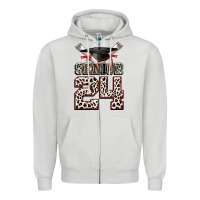 Dove Grey senior 24 Zipper Hoodie - CowGirlArtShop