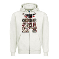 Oatmeal Heather senior 24 Zipper Hoodie - CowGirlArtShop
