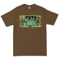 Cacao Cowhide Serappe Sunflower Mama Tried Premium Tee - Jasminsmagicworld