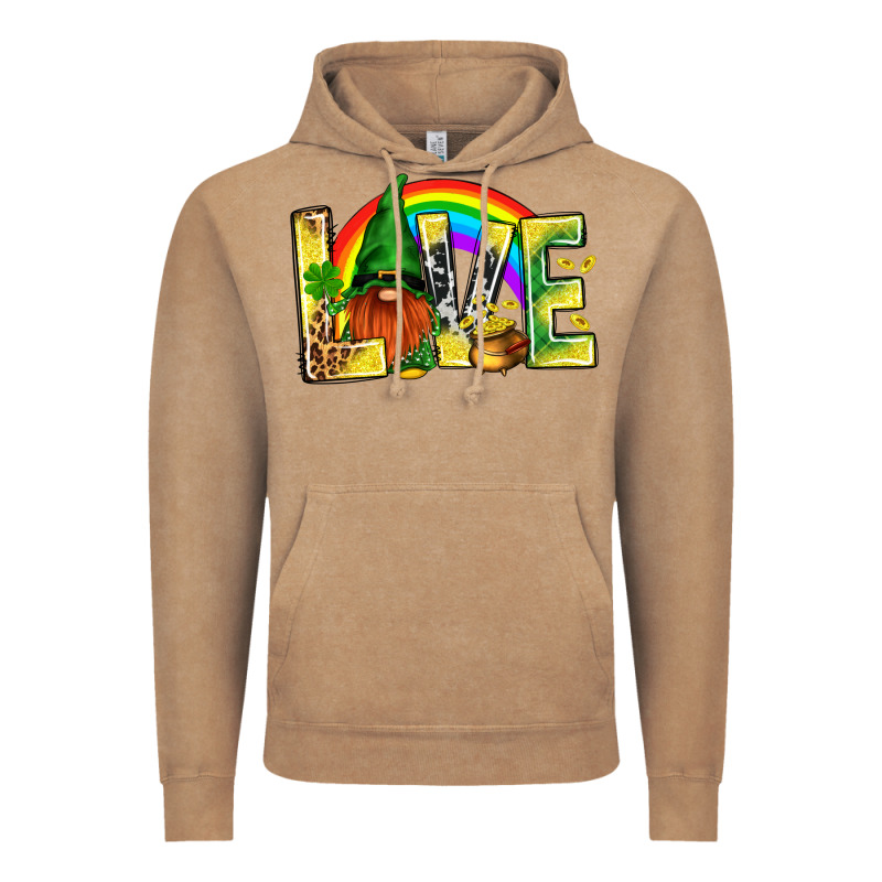 St. Patricks Love With Gnome Vintage Hoodie by BundleAndBundleShop | Teevron