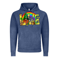 Vintage Denim St. Patricks Love With Gnome Vintage Hoodie - BundleAndBundleShop