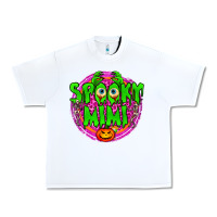 White spooky mimi Urban Heavy Tee - BundleAndBundleShop
