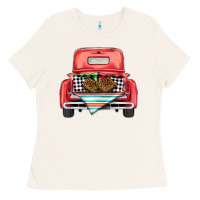 Bone Christmas truck Ladies Tee - BarkalooDesign